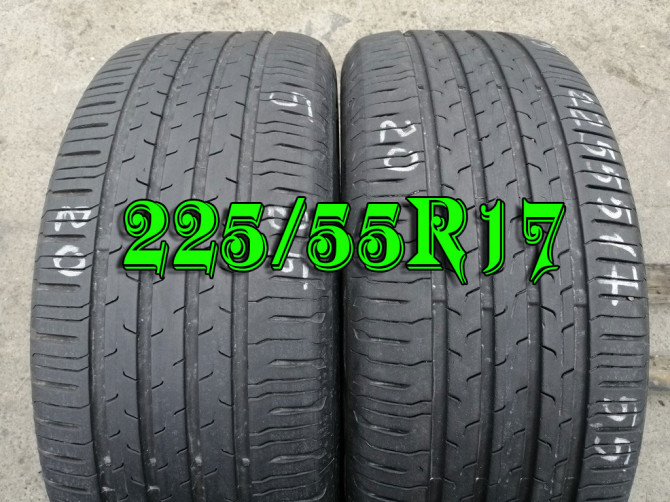 Continental EcoContact 6 225/55R17 97Y шини бу літо 2 штуки - изображение 1