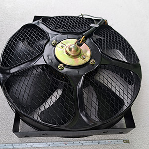 Продаж - вентилятор конденсатора 12V, 10 дюймів металевий дифузор штов - изображение 1