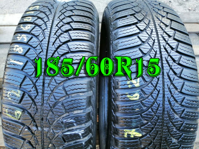 Pneumant winter 185/60R15 шини бу зима 2 штуки - изображение 1