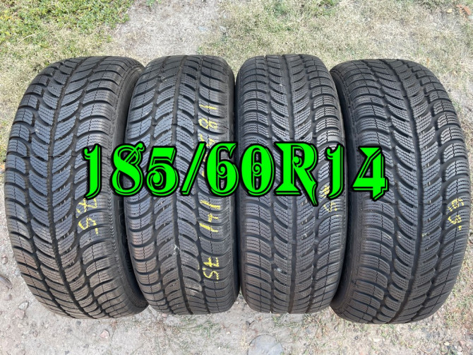 Sava Eskimo S3 185/60R14 82T шини бу зима 4 штуки - изображение 1