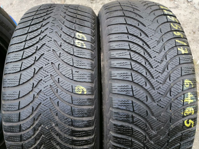 Michelin Alpin a4 225/55R16 95Н шини бу зима 2 штуки - изображение 1