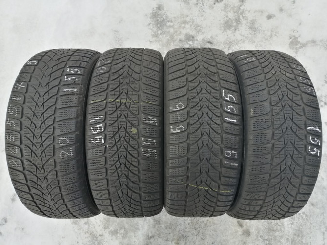 Dunlop SP Winter Sport 4D 225/55R17 97H шини бу зима 4 штуки - изображение 1