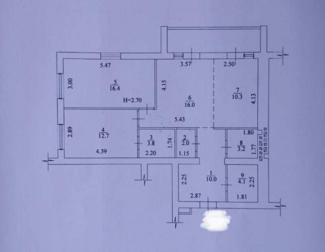 Собственник. Продам 3к. Жк мира-2 - изображение 1