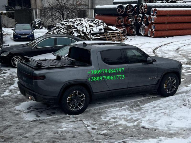 Силова кришка для кузова пікапа Rivian R1T – захист, стиль - изображение 1