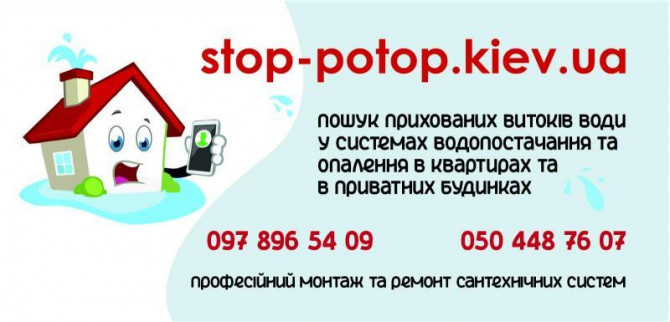 Професійний пошук витоків води у Києві – захистіть свій дім вже сьогод - изображение 1