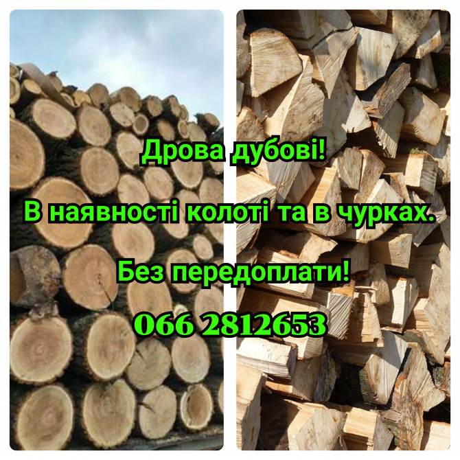 Продам дрова дубові - изображение 1