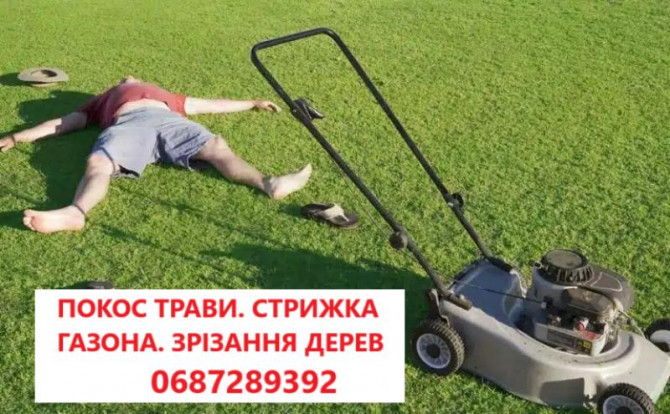 Покіс трави: Київ, Київська область та Біла Церква. Швидко, якісно, до - изображение 1