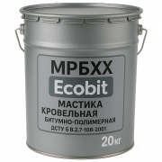 МРБХХ Ecobit Мастика покрівельна бітумно-полімерна 20 кг
