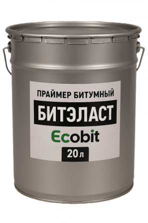 Бітумова ґрунтовка (праймер) БIТЕЛАСТ EКОБIТ 20 л - изображение 1