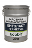 Мастика бутилкаучукова БІТЕЛАСТ - ГЕРМЕТИК EКОБIТ вiдро 20 кг