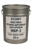 Мастика Резино битумная для Кровли МБР-3 Ecobit ГОСТ 30693-2000 20 кг