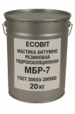 Мастика битумно резиновая гидроизоляционная МБР-7 Ecobit ГОСТ 30693-20