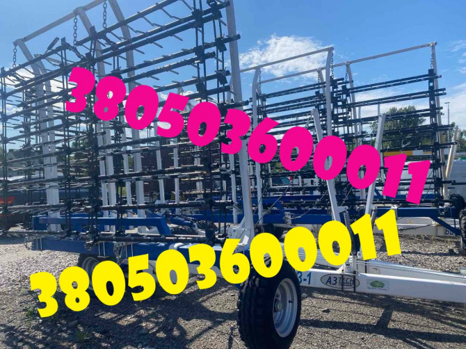 Зубово-шлейфова борона БШЗ-11 — ефективність і надійність у роботі - изображение 1