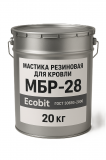 Мастика резиновая для кровли МБР-28 Ecobit ГОСТ 30693-2000 20 кг