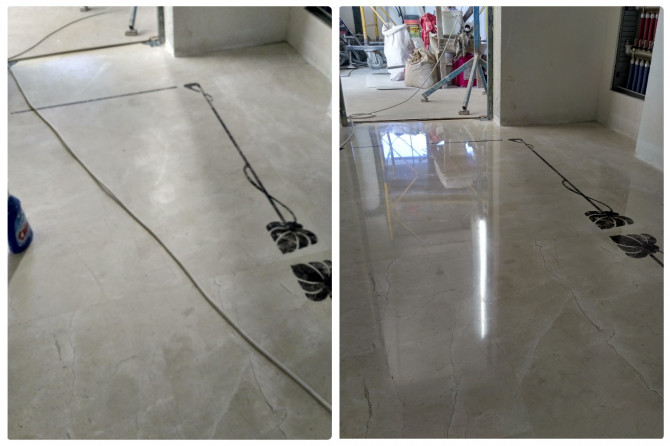 Шлифовка полировка мраморных полов Киев - изображение 1