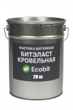 Мастика битумная ведро 20,0 кг БИТЭЛАСТ - КРОВЕЛЬНЫЙ Ecobit