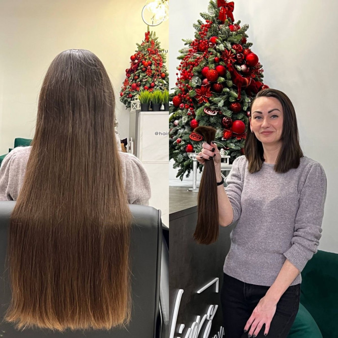 Куплю у Дніпрі довге волосся Дорого!Чесна оцінка без заниження довжини - изображение 1