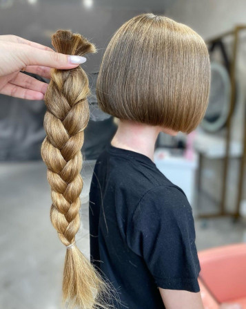 У СУМАХ купую волосся від 35 см. Пишете мені у Viber або Telegram - изображение 1