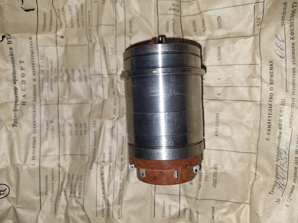 Трансформатори ВТ-5 КФ3.031.053, ВТ-5 КФ3.031.077, ВТ-5 КФ3.031.066 - изображение 1