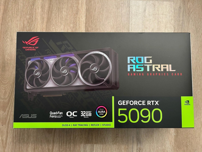 Продается оптом ASUS ROG Astral GeForce RTX 5090 32GB - изображение 1