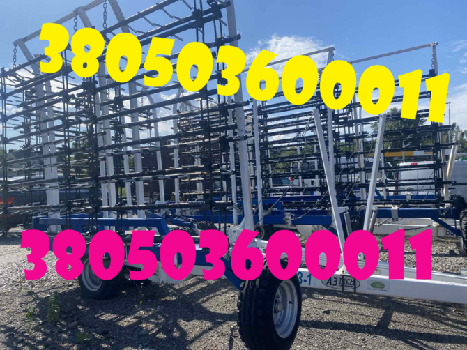 Шлейфові борони БШЗ-7, БШЗ-11, БШЗ-15 від A3Tech за вигідною ціною - изображение 1