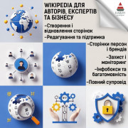 Сторінка у Вікіпедії під ключ — репутація, довіра та впізнаваність