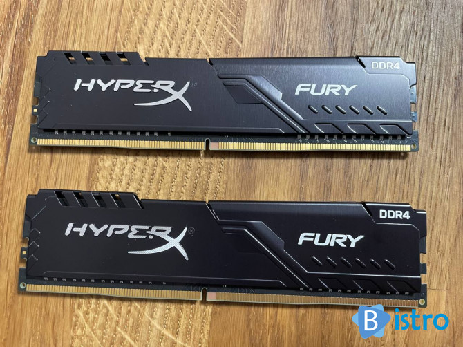 Ідеальний стан! Оперативна пам'ять HyperX FURY DDR4 8GB (2x4GB) 2400MH - изображение 1