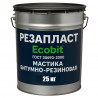 Мастика РЕЗАПЛАСТ Ecobit ведро 25,0 кг кровельная