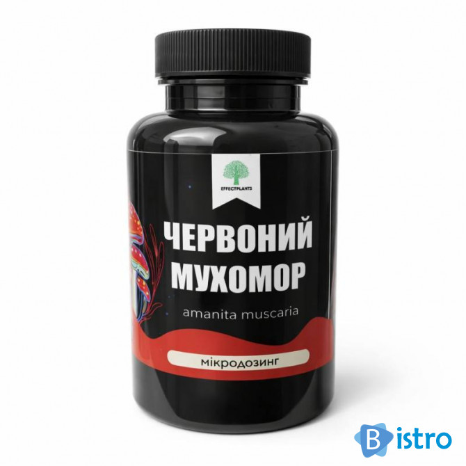 Микродозинг красного мухомора — энергия, ясность, баланс в 60 капсулах - изображение 1