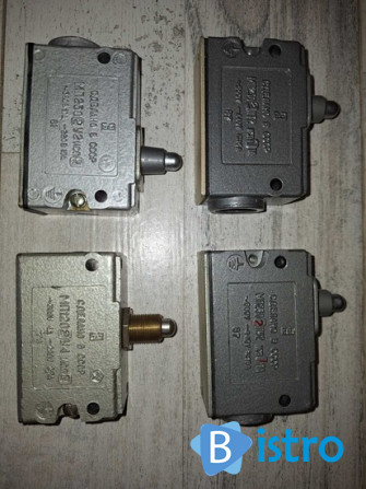 Мікроперемикач МП2302ЛУ2, МП2302ЛТ2, МП2302У2, МП1202У4 - изображение 1