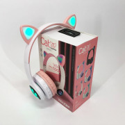 Беспроводные наушники с кошачьими ушками и RGB подсветкой Cat VZV...