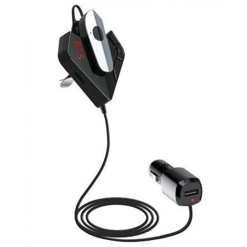 Трансмітер FM V11 BT з Bluetooth гарнітурою модулятор, блютуз фм ... - изображение 1