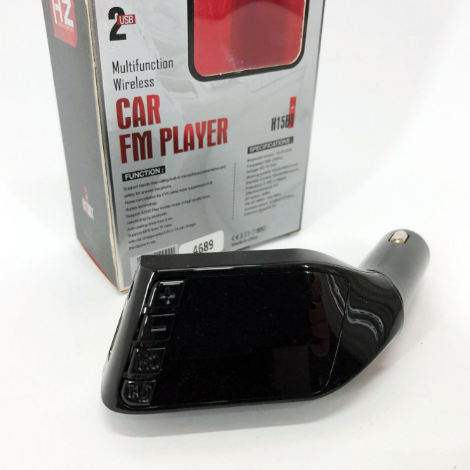 Автомобільний FM трансмітер модулятор H15 Bluetooth MP3, FM модул... - изображение 1