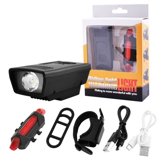 Велоліхтар акумуляторний комплект 1803-1-XPE + STOP-5LED, Велосип... - изображение 1