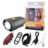 Велосипедний ліхтар із габаритами BSK-178-1-XPG +STOP-5SMD, Велос...