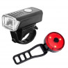 Велоліхтар акумуляторний BSK-1133-XPG та STOP-3SMD(red), Велосипе...