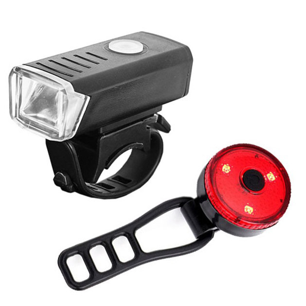 Велоліхтар акумуляторний BSK-1133-XPG та STOP-3SMD(red), Велосипе... - изображение 1