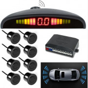 Парктронік (паркувальний радар) Assistant Parking Sensor, 8 чорни...