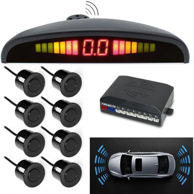 Парктронік (паркувальний радар) Assistant Parking Sensor, 8 чорни... - изображение 1