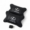 Набір автоподушок Lexus шкіра Італія+ подарунок, Автоподушки Лекс...