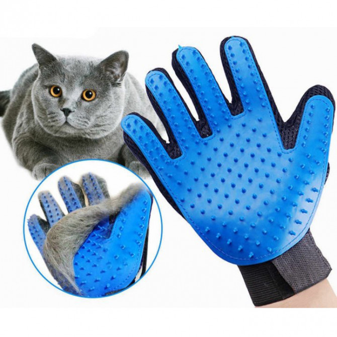 Рукавички для чищення тварин Pet Gloves - изображение 1