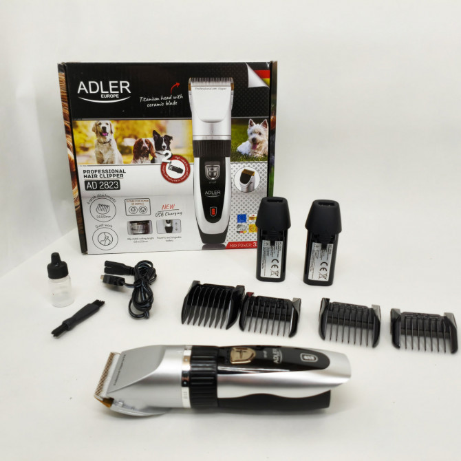 Машинка для стрижки собак та кішок Adler AD 2823 - изображение 1