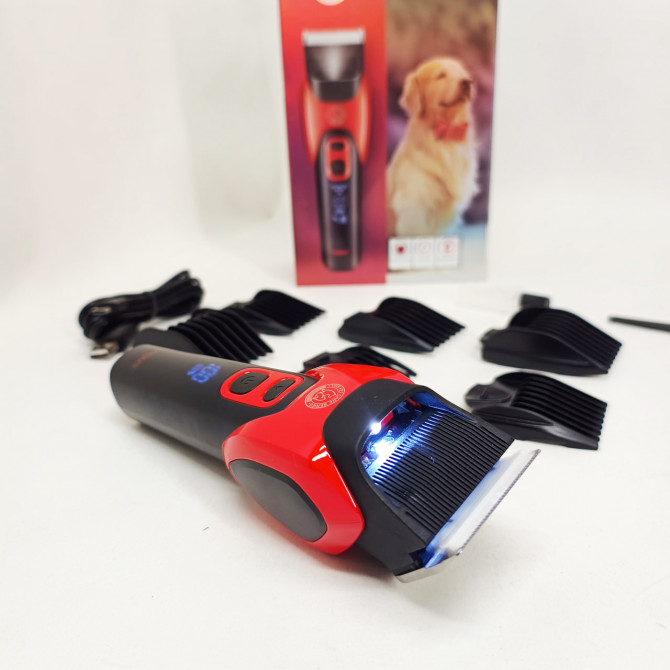 Машинка для стрижки тварин VGR V-208 RED - изображение 1