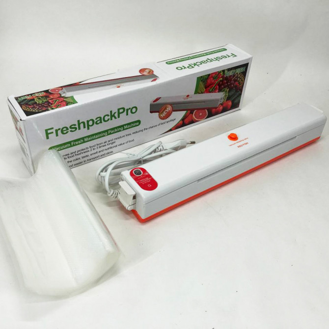 Вакууматор Freshpack Pro вакуумний пакувальник їжі, побутової. Ко... - изображение 1