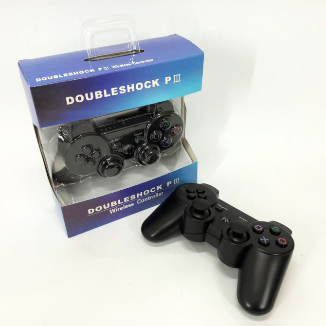 Бездротовий ігровий геймпад Doubleshock PS3/PC акумуляторний джой... - изображение 1