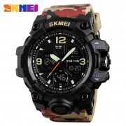 Годинник наручний чоловічий SKMEI 1155BAG RED CAMO, брендовий чол...