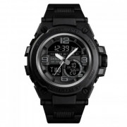 Годинник наручний чоловічий SKMEI 1452BK BLACK, водонепроникний ч...
