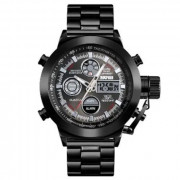 Годинник наручний чоловічий SKMEI 1515BK BLACK, годинник наручний...