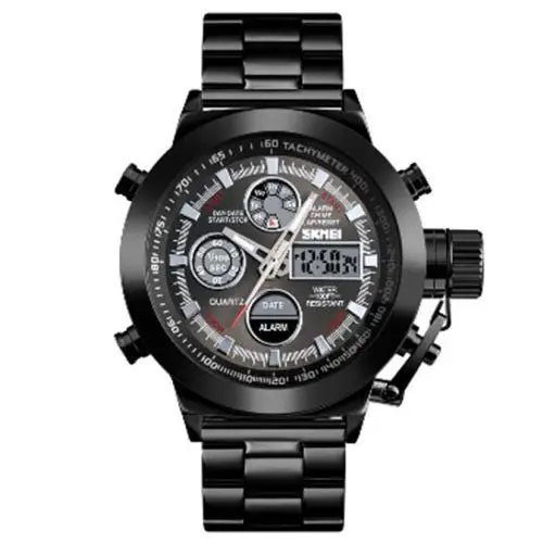 Годинник наручний чоловічий SKMEI 1515BK BLACK, годинник наручний... - изображение 1