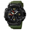 Годинник наручний чоловічий SKMEI 1520AG ARMY GREEN, військовий ч...
